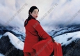 王沂東油畫(huà)_挎籃子的紅衣新娘_高清大圖下載