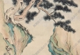 黃山壽國畫 商山四皓 高清大圖下載