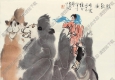 劉大為國(guó)畫(huà) 牧駝圖 高清大圖下載
