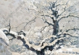 艾中信油畫(huà)_北京胡同雪景_高清大圖下載