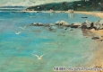 艾中信油畫(huà)_海鷗_高清大圖下載