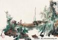 楊延文國(guó)畫作品 王維詩意圖 高清下載