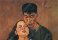 劉小東油畫(huà) 纏綿 高清大圖下載