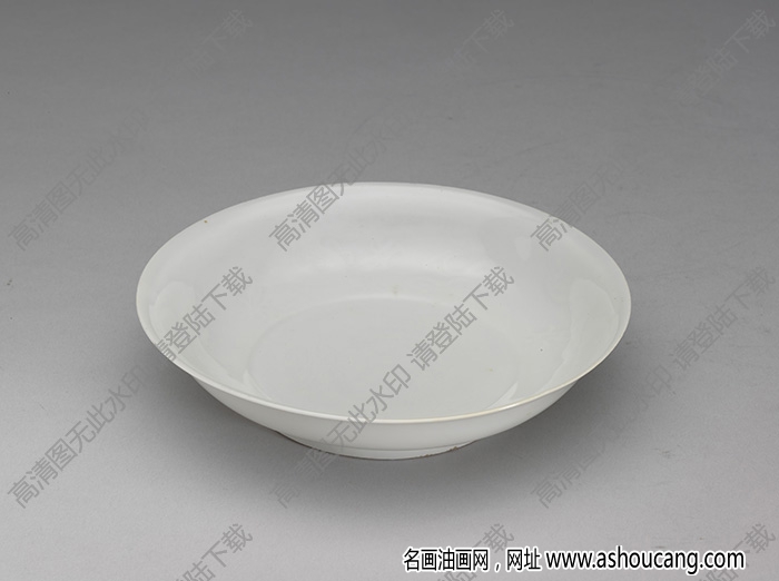 明永樂(lè) 甜白云龍紋碟 高清大圖下載