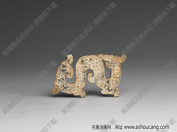 戰(zhàn)國中期 玉龍佩 高清大圖下載