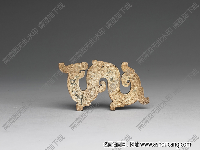 戰(zhàn)國中期 玉龍佩 高清大圖下載