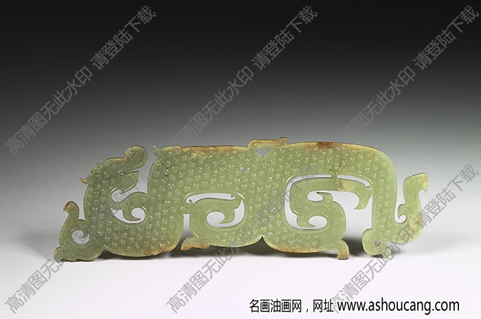 戰(zhàn)國(guó) 玉龍佩 高清大圖下載