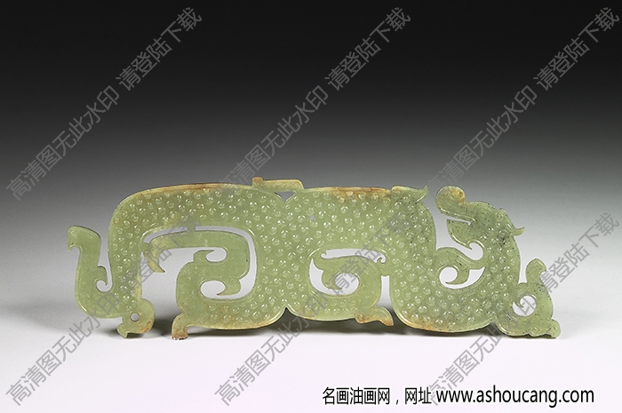 戰(zhàn)國(guó) 玉龍佩 高清大圖下載