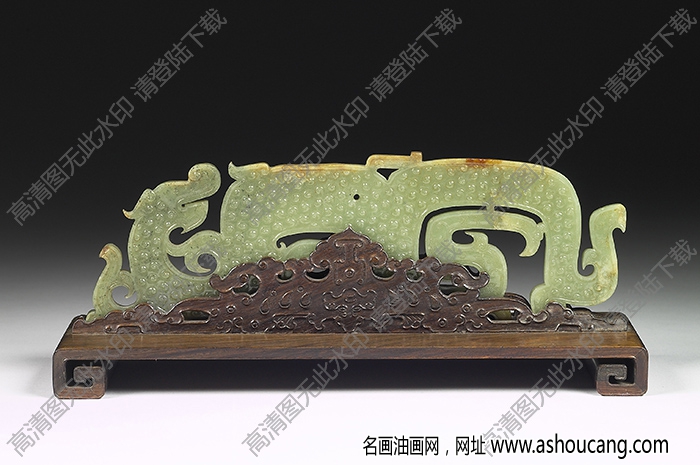 戰(zhàn)國(guó) 玉龍佩 高清大圖下載