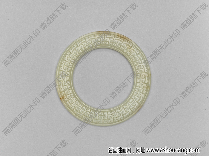 戰(zhàn)國(guó)-西漢 勾云紋環(huán) 高清大圖下載
