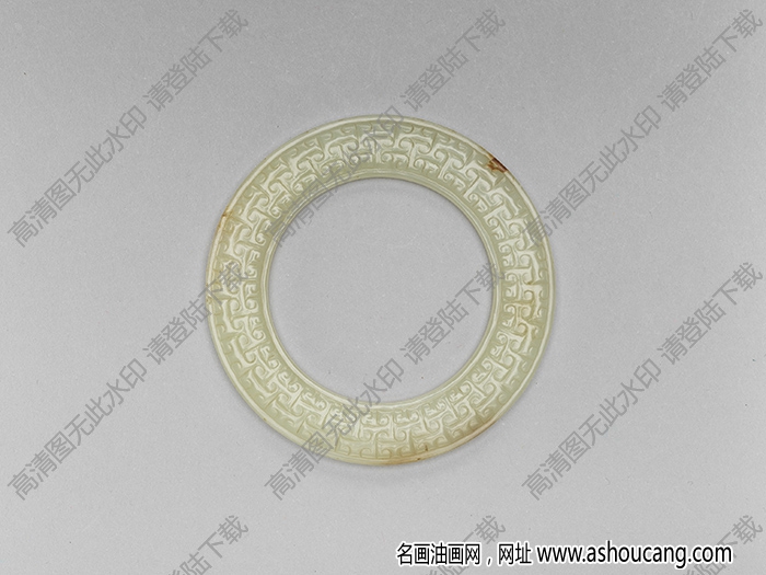 戰(zhàn)國(guó)-西漢 勾云紋環(huán) 高清大圖下載