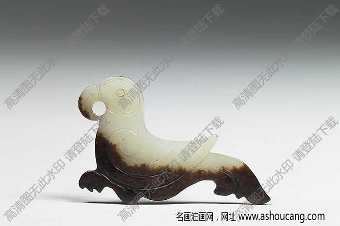 漢代 玉鳥(niǎo)形佩 高清大圖下載