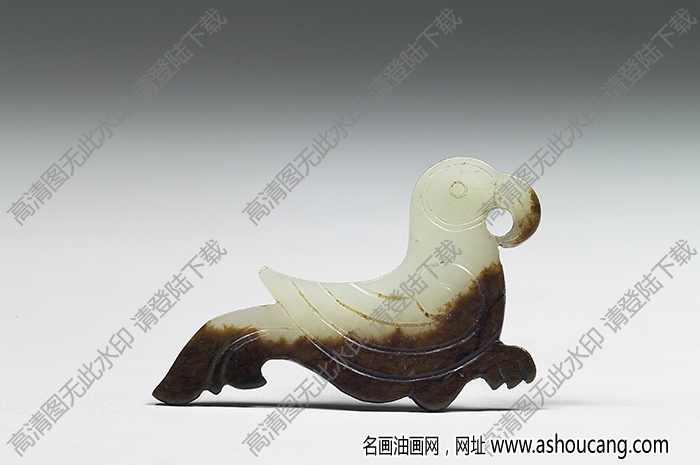 漢代 玉鳥(niǎo)形佩 高清大圖下載