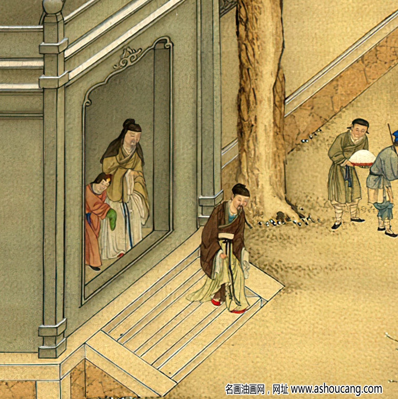 清畫(huà)院 十二月月令圖12十二月 高清大圖下載